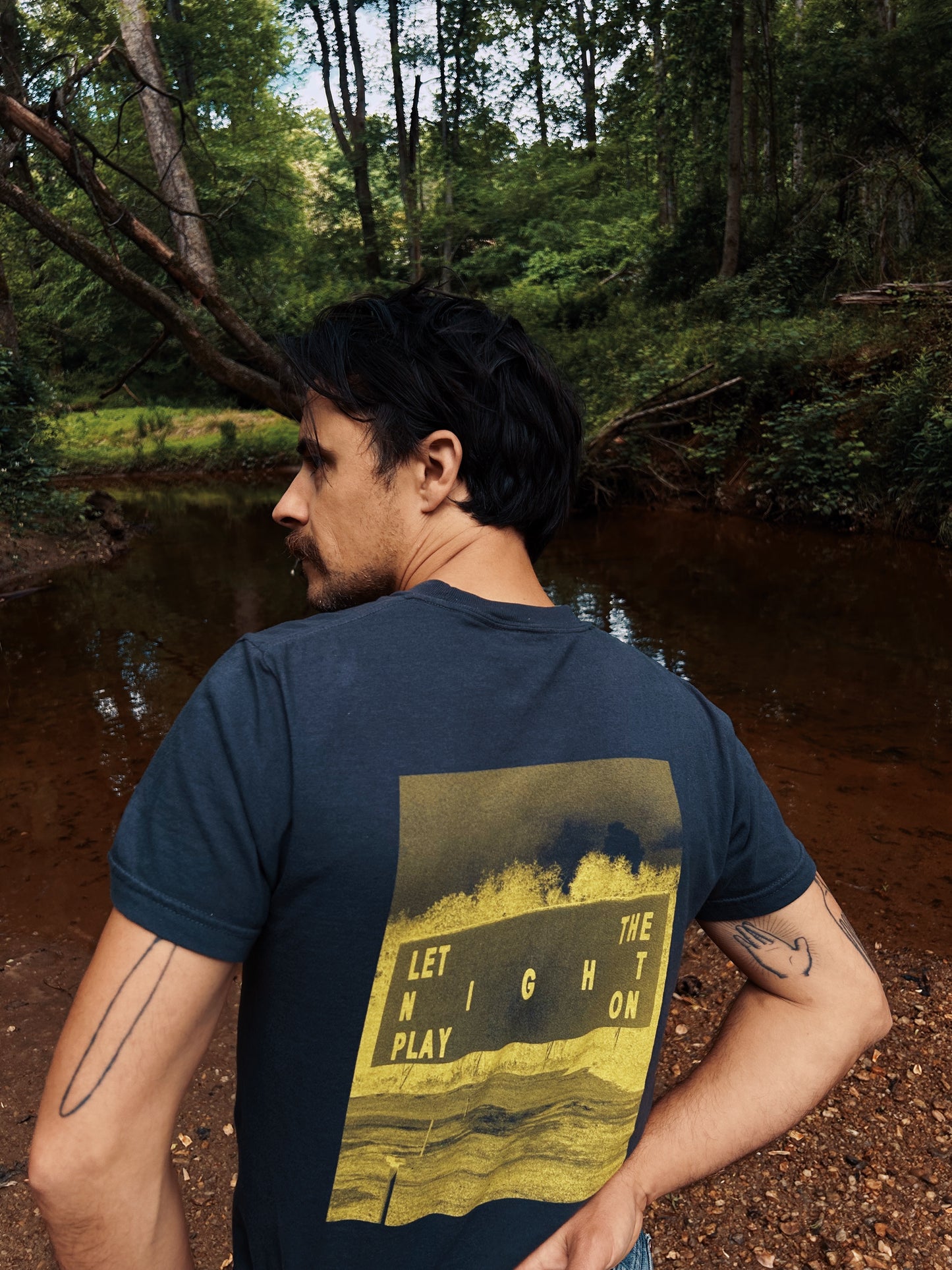 Let The Night Play On Tee